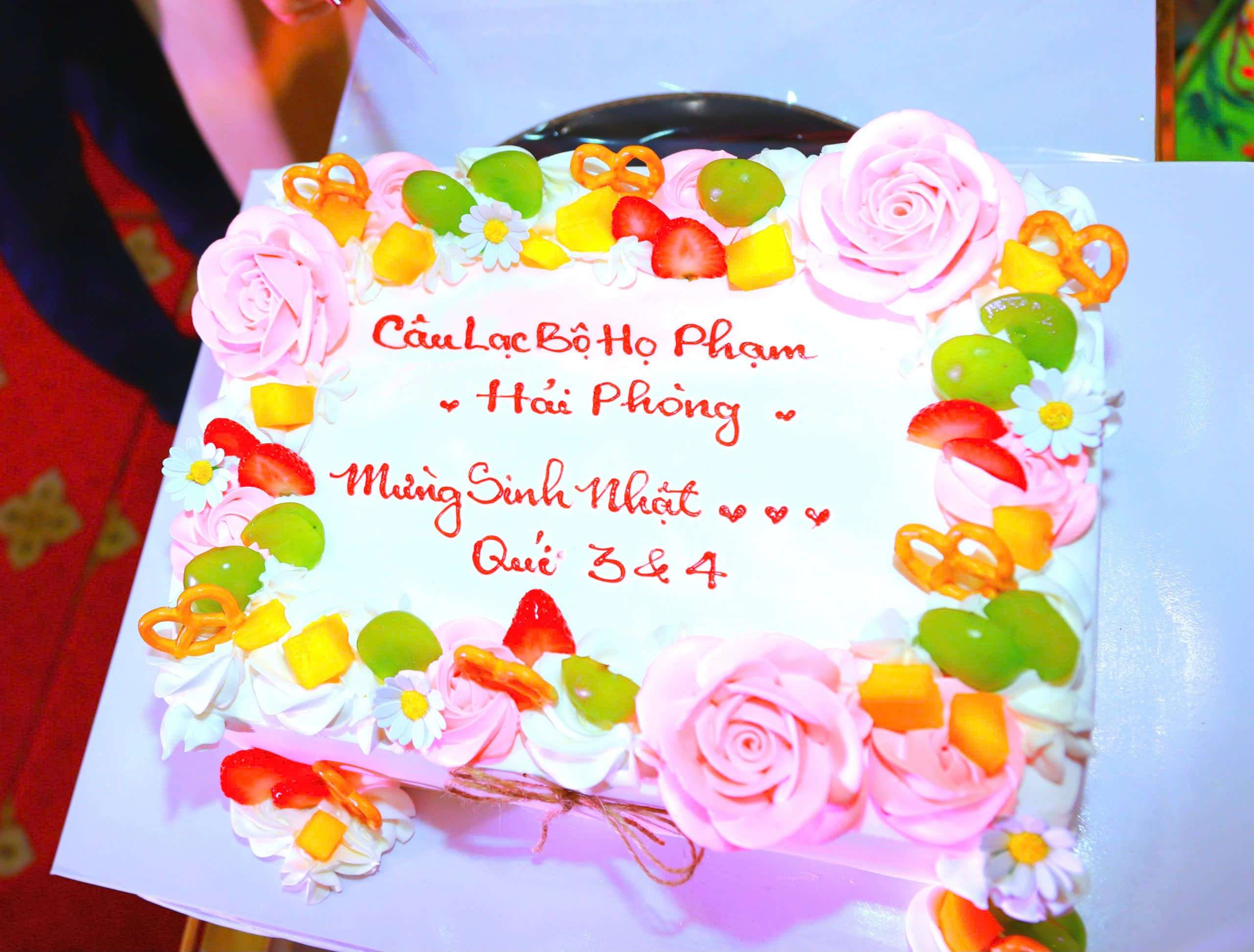 Chúc mừng sinh nhật hội viên quý III và Quý IV năm 2024